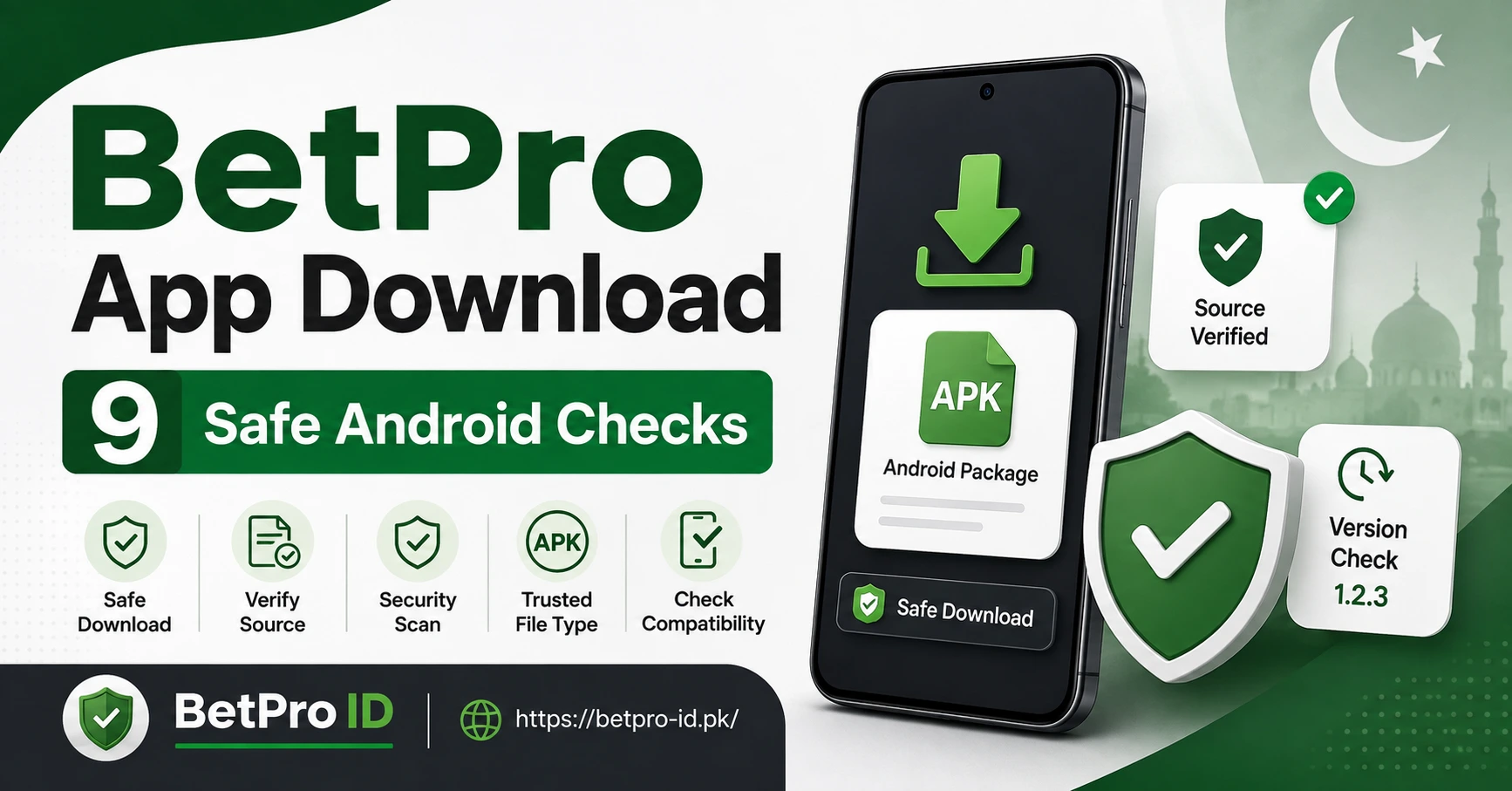 BetPro app download safe Android APK verification checks