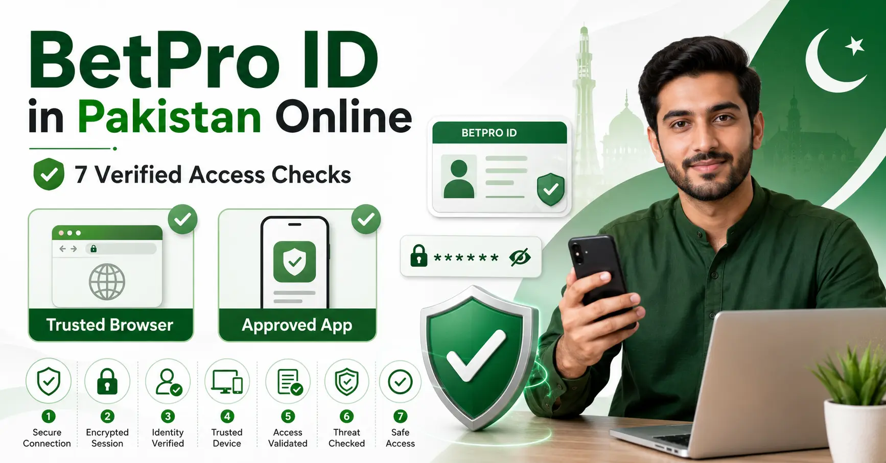 BetPro ID in Pakistan online safe access checks