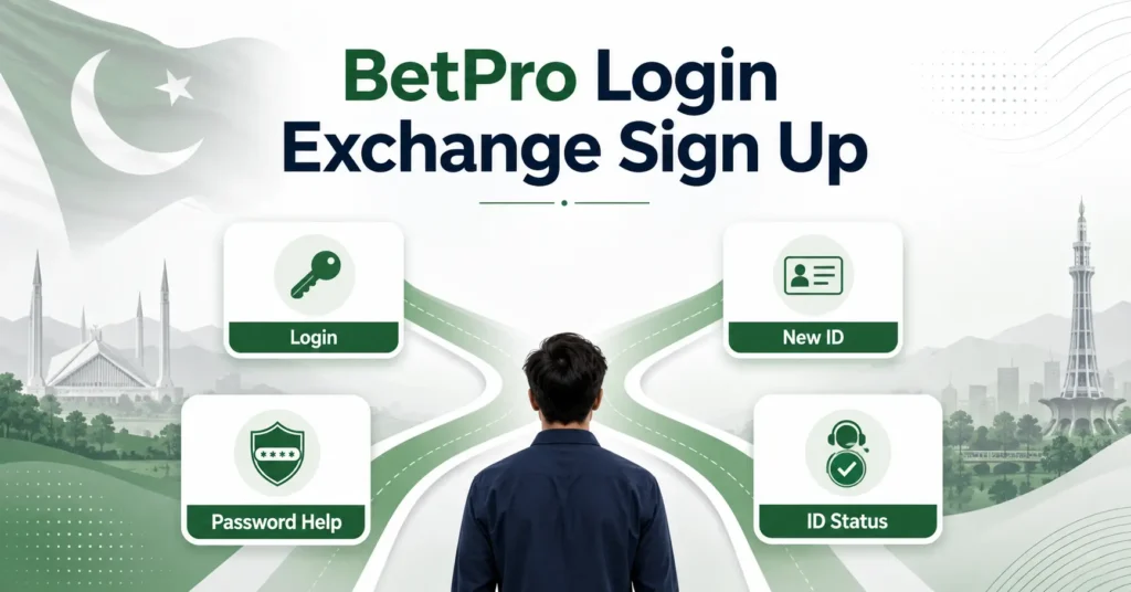 BetPro login exchange sign up safe decision guide