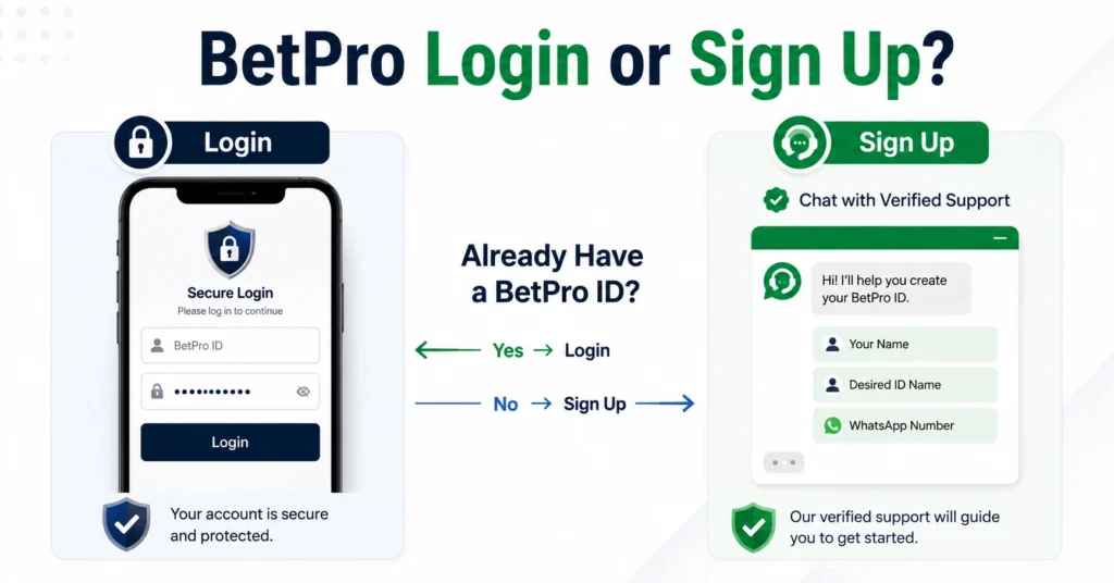 BetPro login sign up decision guide for users in Pakistan