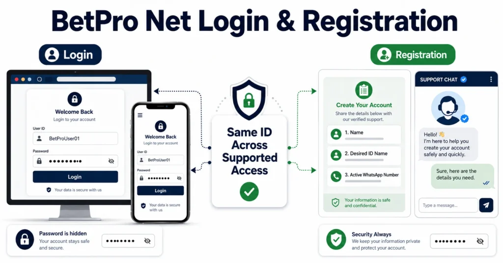 BetPro net login registration and safe access guide for Pakistan